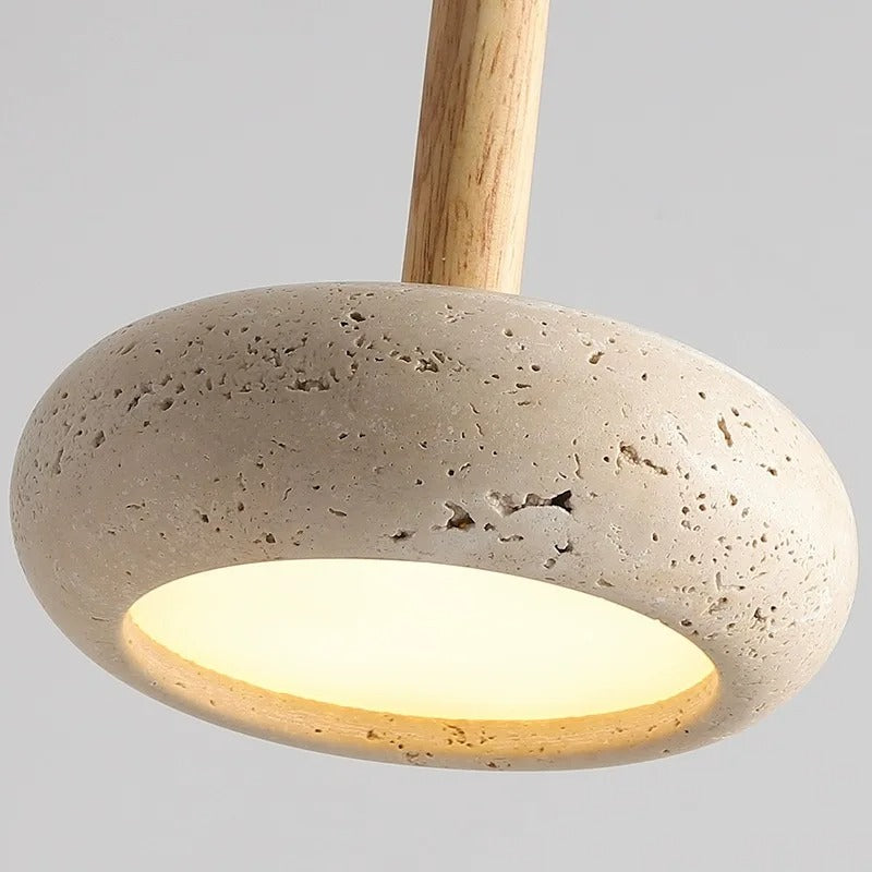 Huangdongshi Nordic Retro 3-Head Droplight – Small Pendant Lamp for Bar, Dining & Bedroom