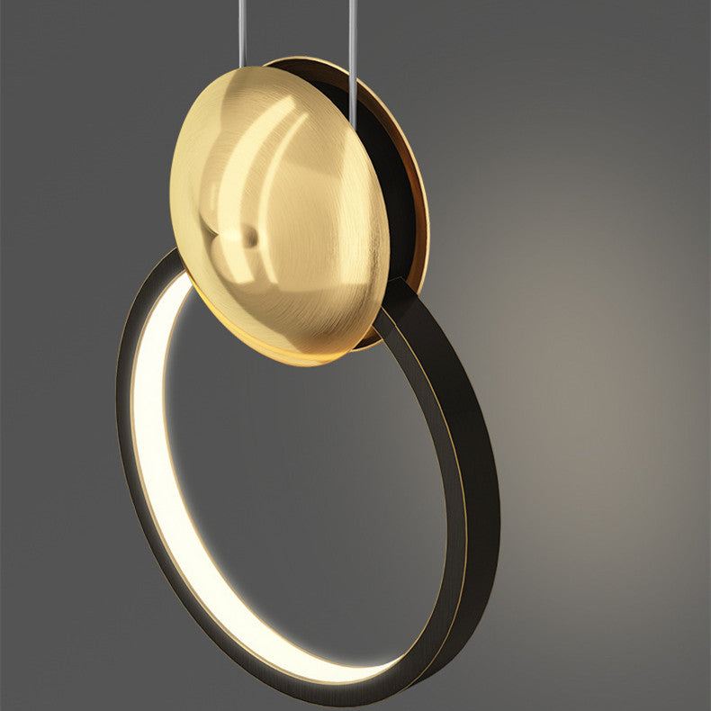 Moon Shadow Bedside Chandelier for Bedroom Living Room Study Decorative Ambient Light