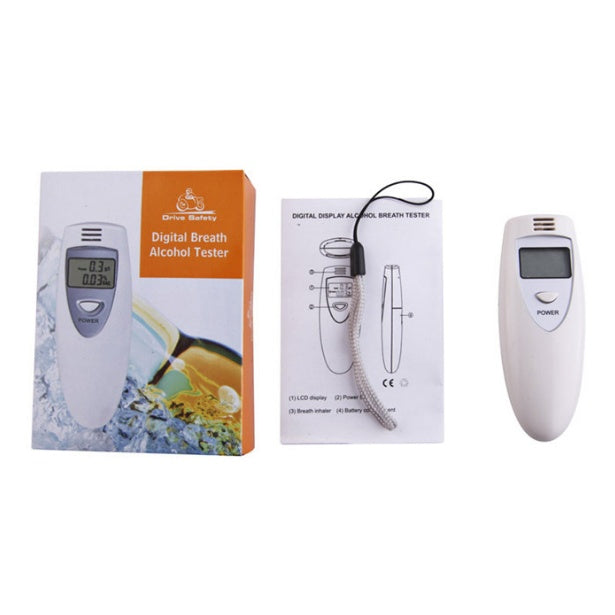 High Precision Alcohol Tester Breathalyzer Portable Alcohol Breath Tester for Personal and Professional Use