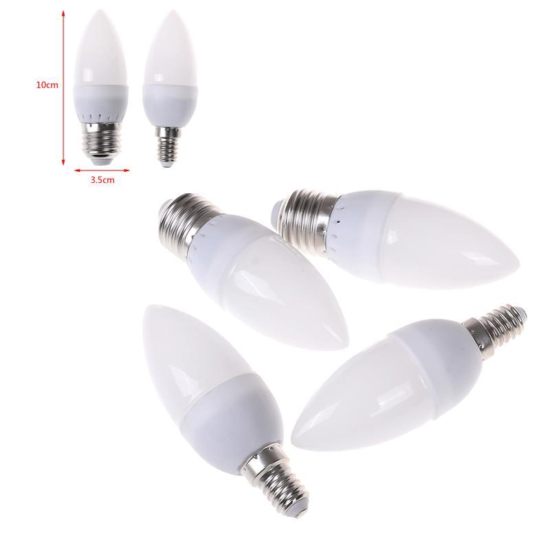 3W LED Candle Bulb E14/E27 – Energy Saving 220V Warm Light Spotlight