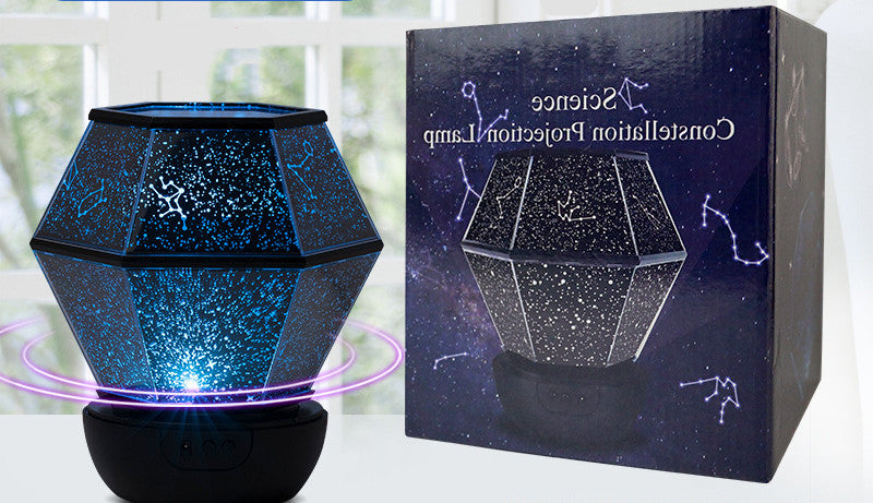 Children’s Rotating Star Projector Night Light Dreamlike Starlight LED Lamp for Kids Bedroom