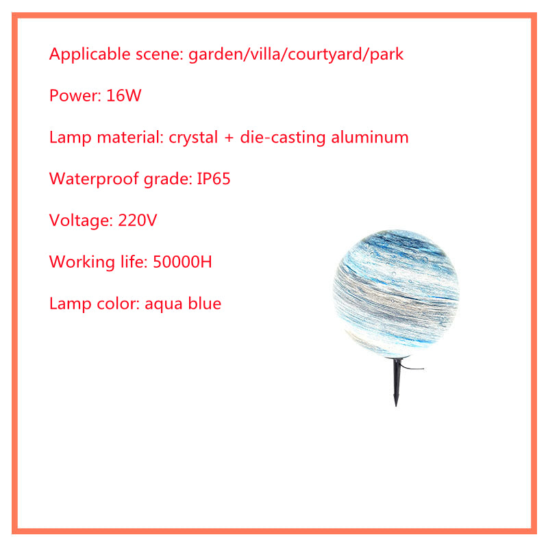 Solar Lawn Outdoor Waterproof Garden Ground Lamp Villa Landscape LED Grass Light Yard Pathway Lighting