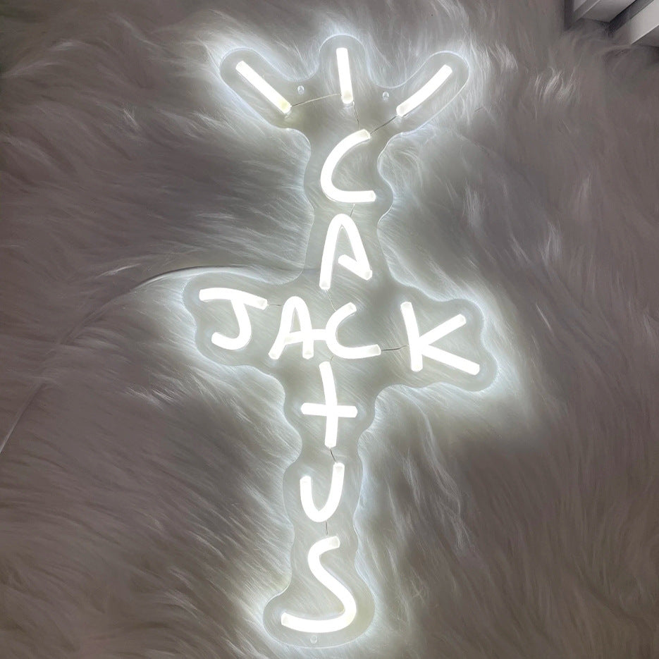 LED Luminous Neon Light Board – Custom Character Sign for Atmosphere & Advertising Display