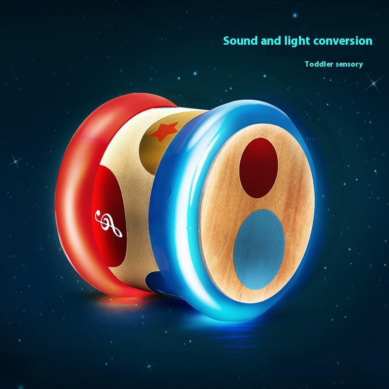Smart Touch Electronic Drum Baby Music Drum Educational Interactive Kids Drum Toy with Sound Effects