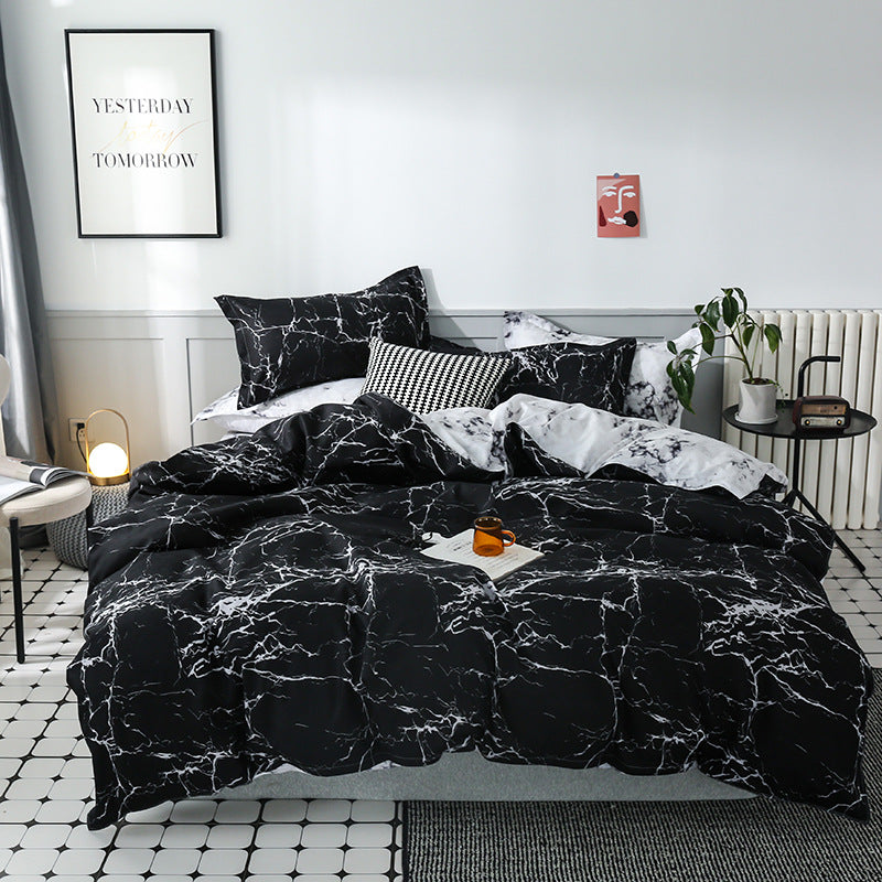 3 or 4 Piece Bedding Set Soft Comforter Sheet Pillowcase Bed Set Cozy Bedroom Home Decor