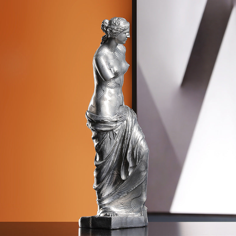 Retro Resin Sculpture – Decorative Simulation Craft for Home & Office Decor