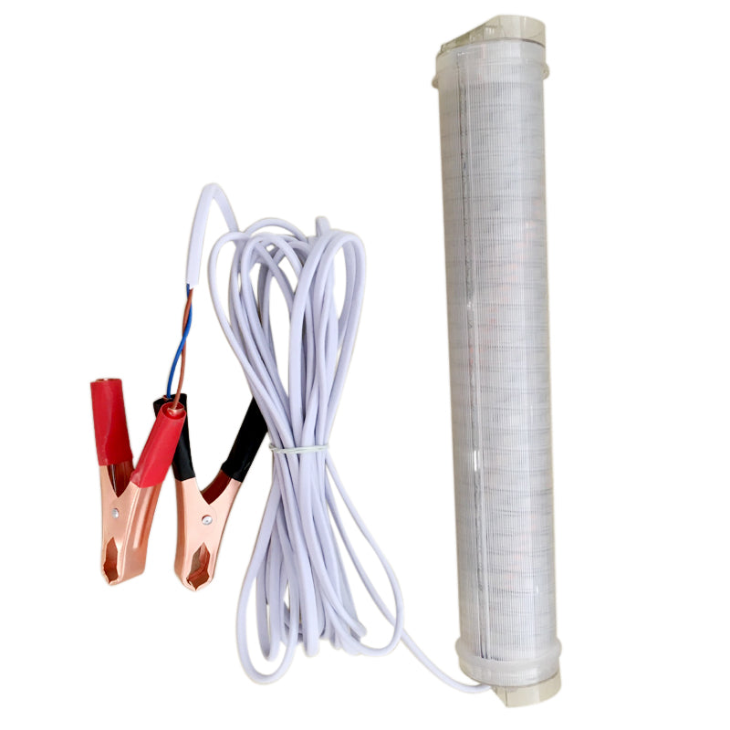 LED Underwater Fish Collecting Lamp Fishing Light Night Fishing Lure Submersible Waterproof Lamp