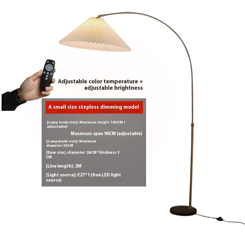Fishing Rod Floor Lamp with Button Switch for Living Room Decor
