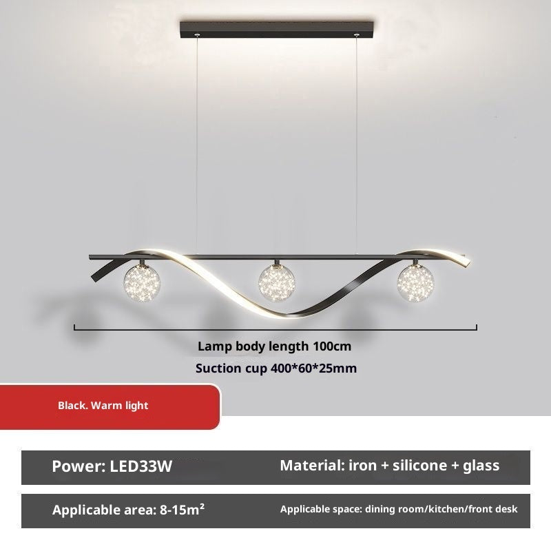 Starry Sky Modern Chandelier – Simple Personality Art Ceiling Light