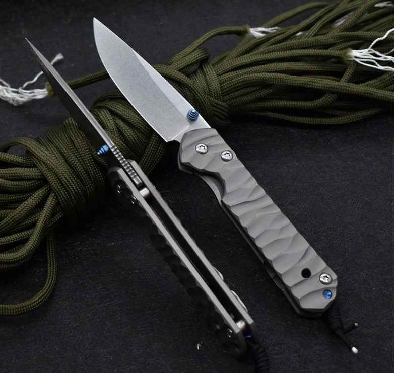 Damascus Folding Pocket Knife – High Quality Outdoor Camping & Survival Cutting Tool