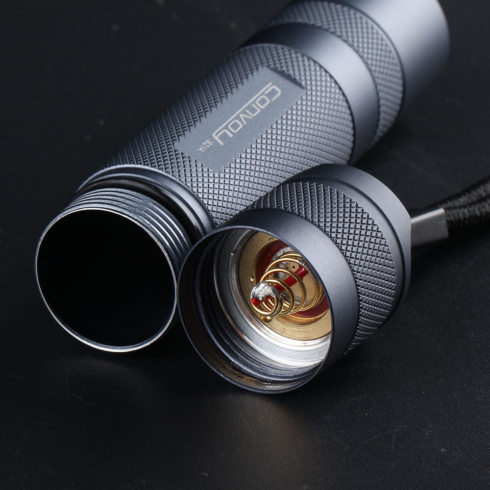 2300LM Thermoelectric Separation Temperature Control LED Flashlight High Brightness Outdoor Torch for Camping and Emergency Use