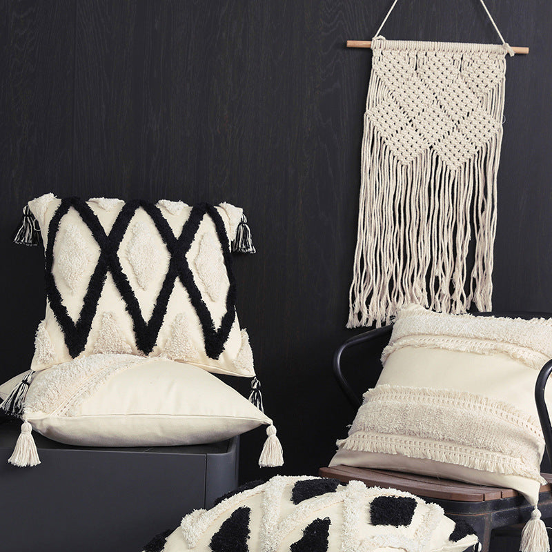 Nordic Moroccan Sofa Pillow Cover Decorative Cushion Case for Living Room Home Decor
