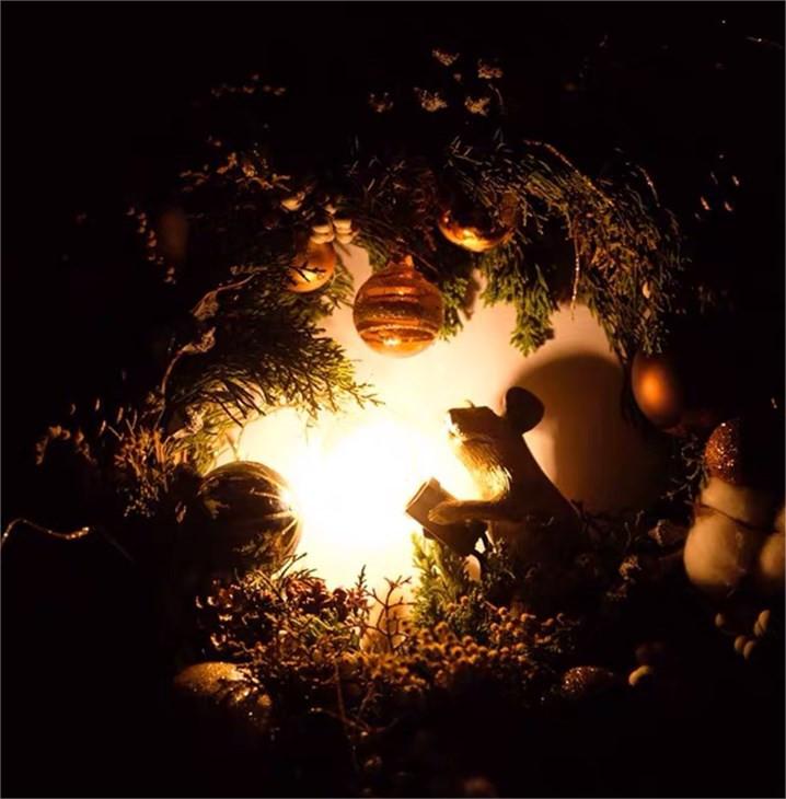 Nordic Resin Mouse Table Lamp Creative Mini LED Desk Night Light Decorative Rat Lamp for Bedroom & Study