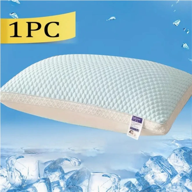 Cooling Breathable Tofu Pillow Soft Memory Foam Sleeping Pillow Temperature Control Comfort Pillow