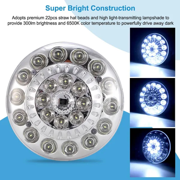 Solar Camping Light Portable Outdoor Hanging LED Bulb Lantern Emergency LED Light for Camping Hiking Survival Use