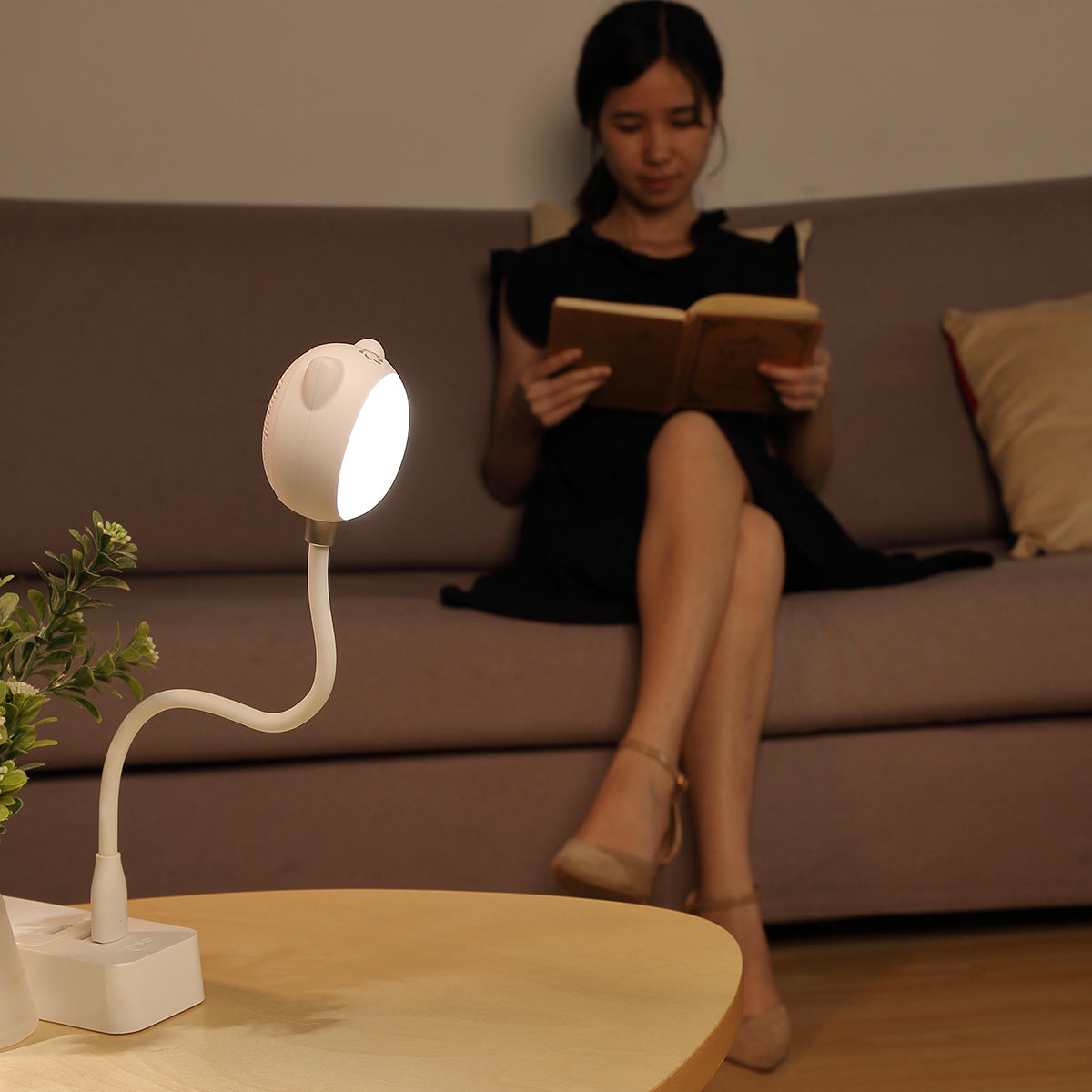 Creative Bluetooth Speaker LED Desk Lamp Night Light Gift Home Decor