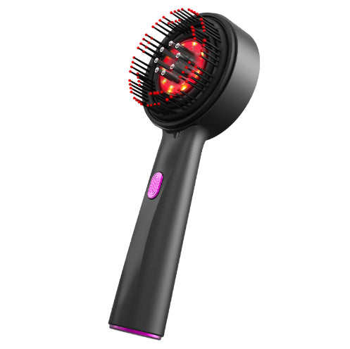 Electric Massage Comb Red Light Scalp Care Anti Slip Hair Care Multi Functional Scalp Massager for Home Use