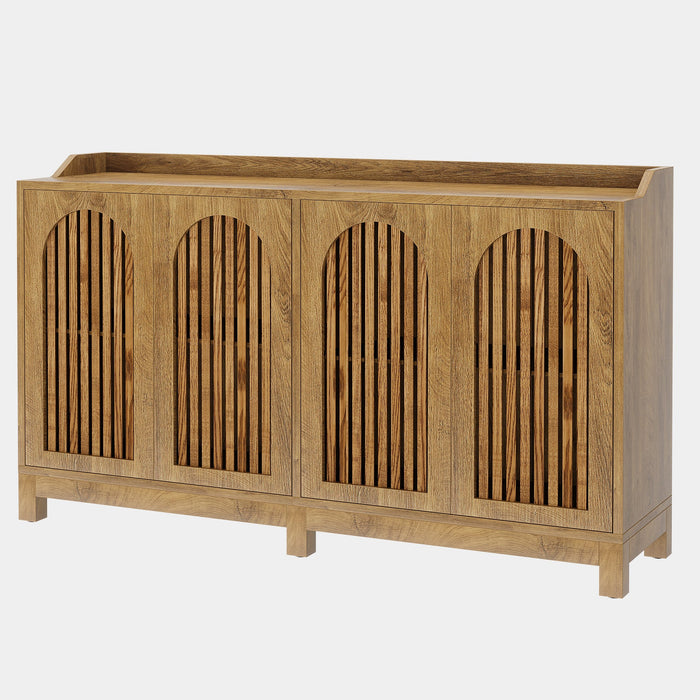 Sideboard Buffet Cabinet Dining Table Kitchen Furniture Storage Cabinet Modern Home Dining Room Set