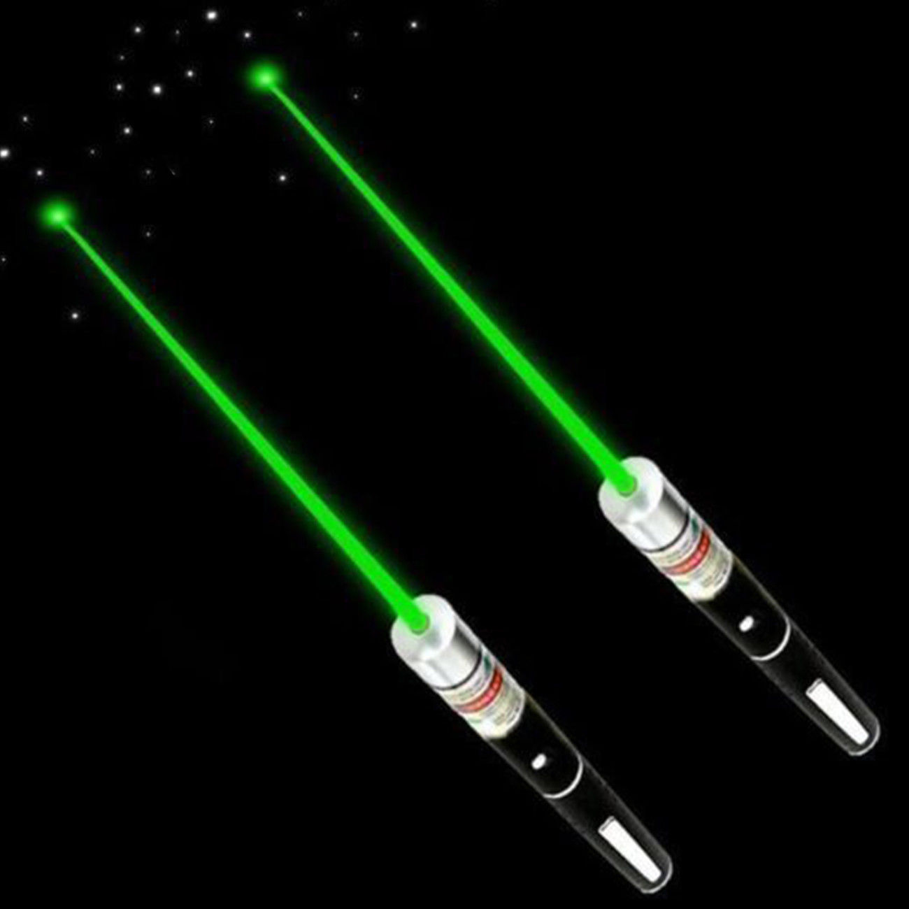 532nm Green Laser Pointer Pen – Visible Beam AAA Mini Laser Torch (10PCS Set)