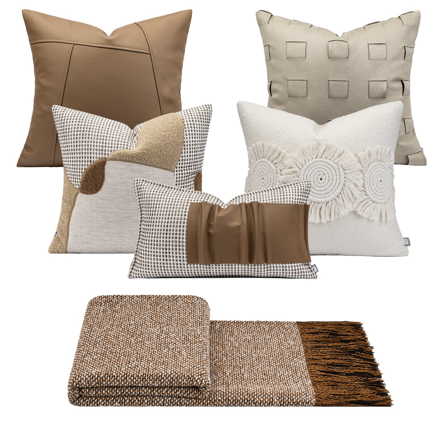 Luxury Pillows High End Hotel Villa Showroom Decorative Cushion Covers Elegant Home Decor