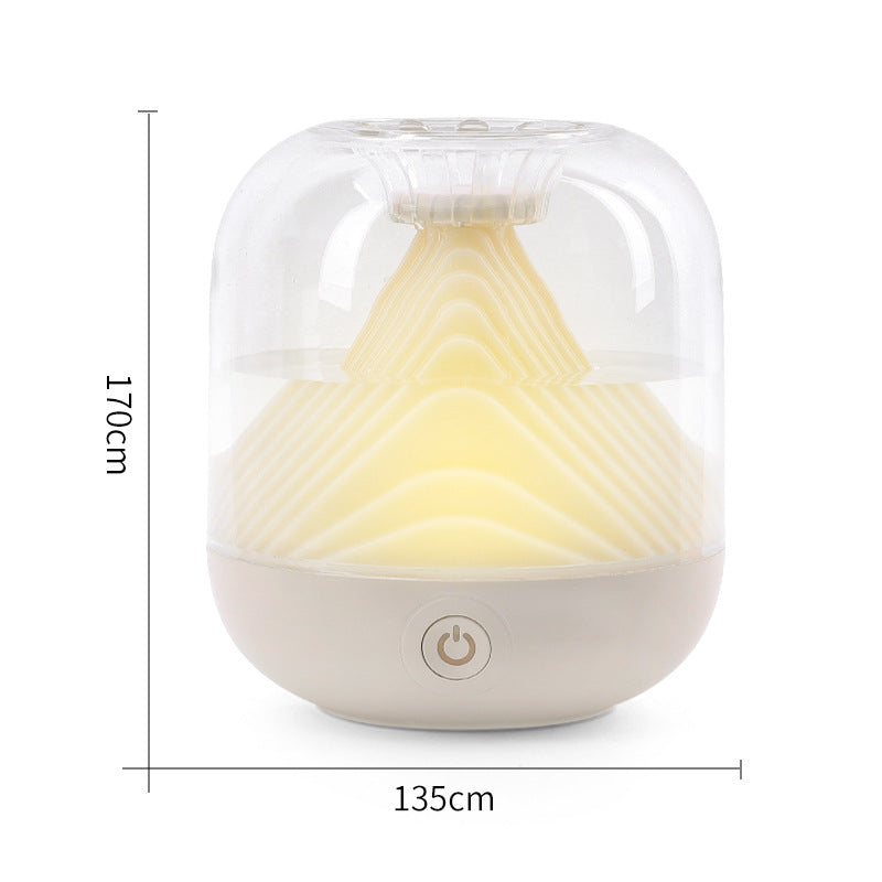 USB Rechargeable Humidifier for Car and Home Portable Air Mist Humidifier for Household Decor