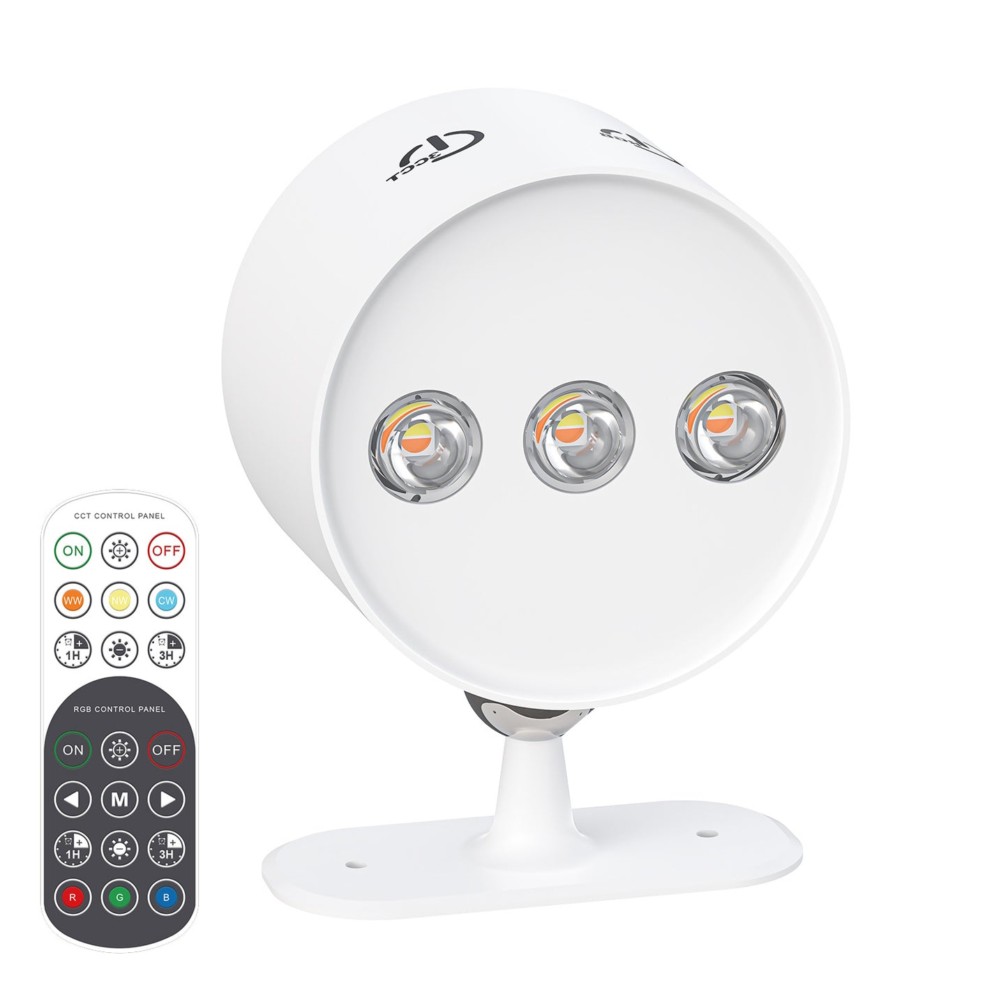 15-Inch Remote Control Magnetic LED Spotlight – Rechargeable Indoor Adjustable Light