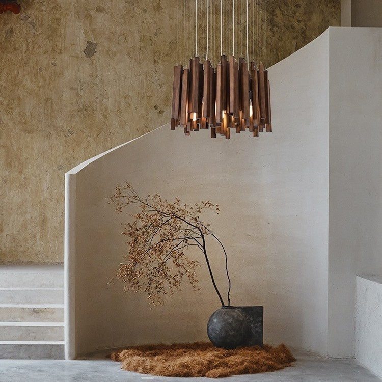 Modern Minimalist Chandelier – New Chinese Style Living, Dining & Tea Room Lamp
