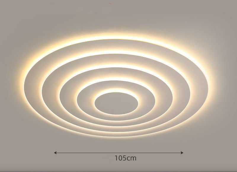 Simple LED Ceiling Lamp for Atmospheric Living Room Lighting