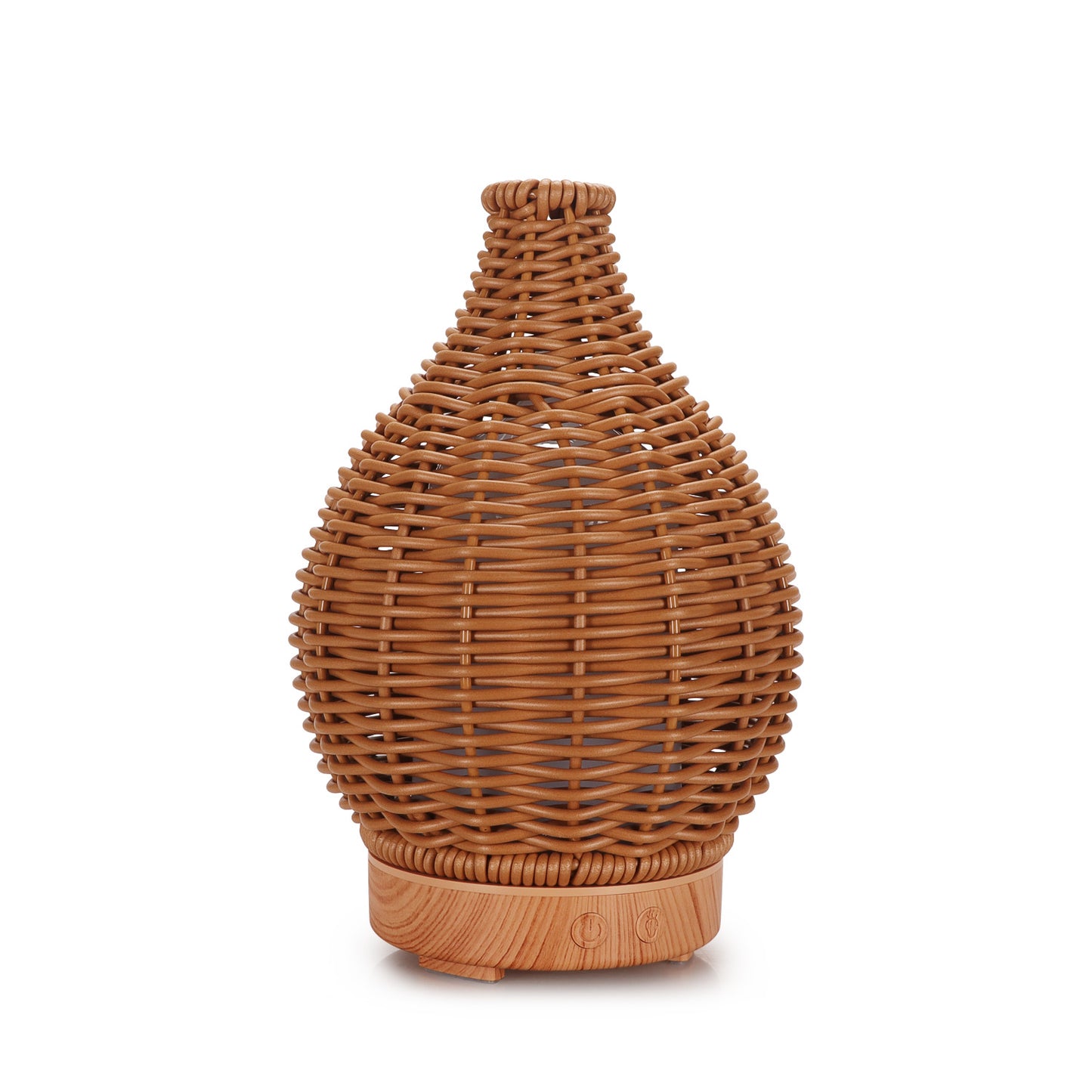 Household Hollow Rattan Humidifier Mini Ultrasonic 100ML Aroma Diffuser Small Atomizer for Home and Office Use
