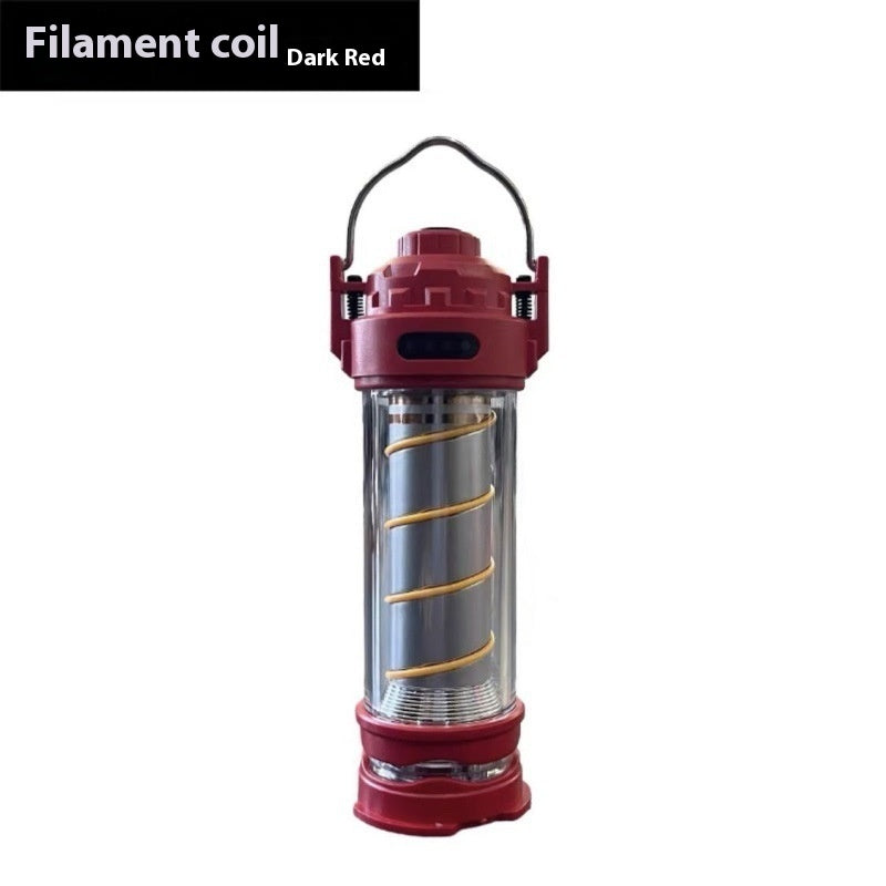 RHX Tactical Camping Lantern Outdoor Ambient Light Portable LED Emergency Camping Lamp