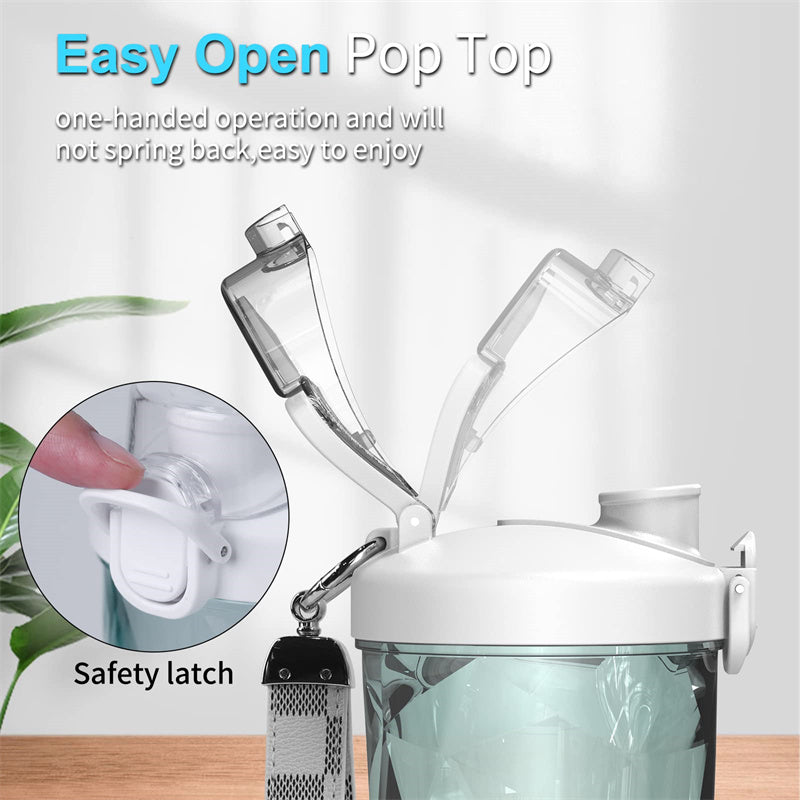 Portable Personal Size Blender Juicer with 6 Blades for Shakes and Smoothies Mini Kitchen Gadget