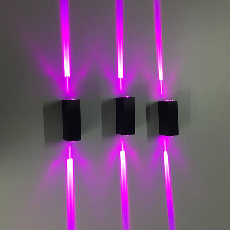LED Aluminum Wall Light Outdoor Waterproof Garden Sconce Modern Exterior Wall Lamp