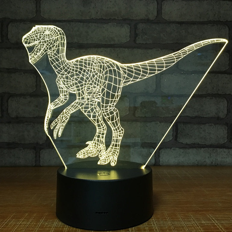 Creative LED Cartoon 3D Night Light – Plug-In Table Lamp for Bedroom Atmosphere & Gift Decor