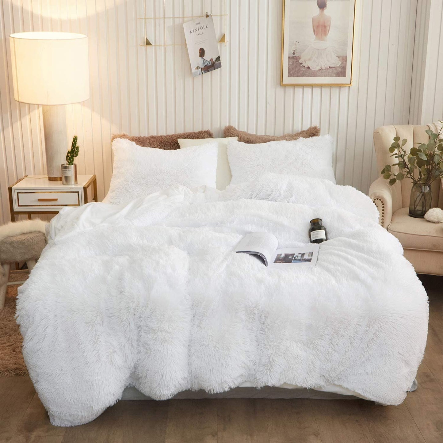 Plush Winter Bedding Set – Soft Quilt Cover 3-Piece & 4-Piece Warm Comfort Set