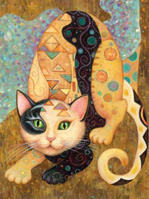 Full Diamond Painting Cat Animal Embroidery 5D Cross Stitch Diamond Mosaic DIY Wall Art Home Decor Kit