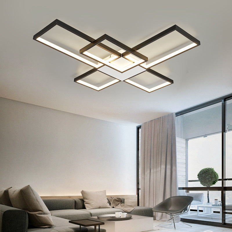 Warm LED Ceiling Lamp Simple Modern Bedroom Light for Household Living Room Home Decor