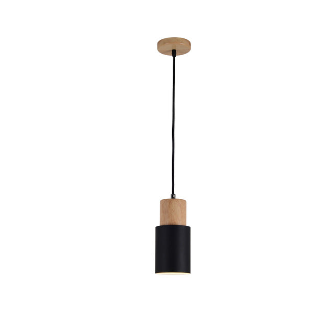 Wood Pendant Lights Island Bar Hanging Lamp Modern Rustic Ceiling Light for Kitchen Dining Decor