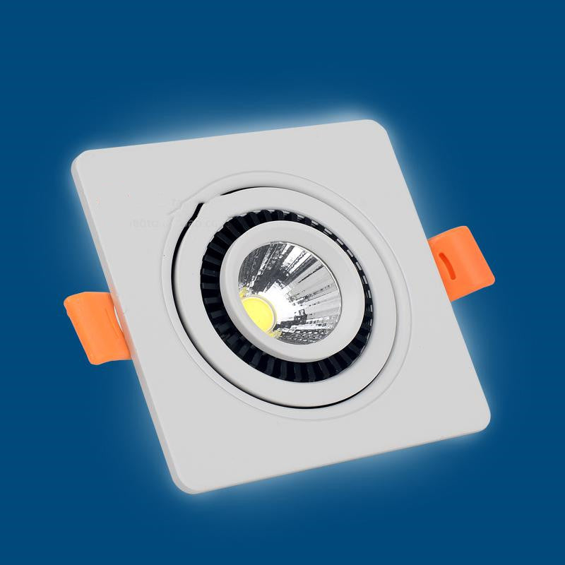 360° Dimmable LED Spotlights – Embedded Ceiling Downlight for Modern Home Lighting
