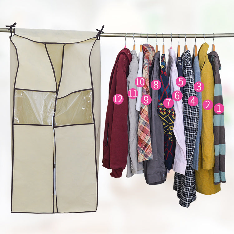 Garment Storage Bag Dustproof Clothing Organizer Travel & Wardrobe Clothes Storage Bag