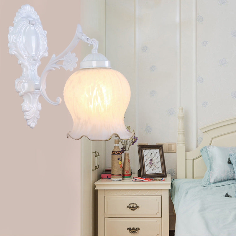 Single Head Wall Lamp Retro Distressed Vintage Wall Sconce Industrial Bedroom Bedside Light