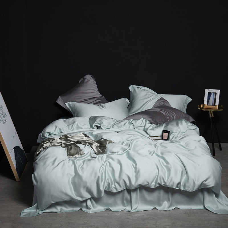 Silk Duvet Cover – Luxury Soft Breathable Bedding for Bedroom Comfort