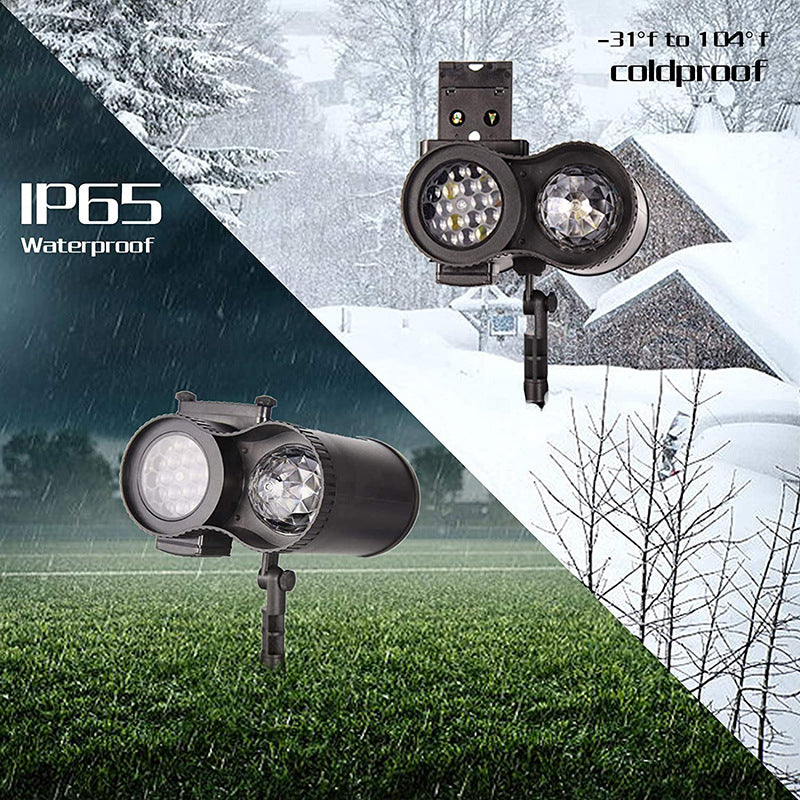 Outdoor Waterproof Double Tube LED Animated Effect Light Garden Landscape Decorative Lighting