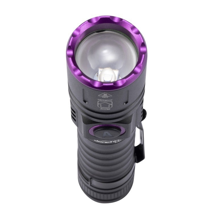 UV Ultraviolet Banknote Verification Flashlight Portable Money Detector Light for Cash Checking and Anti Counterfeit Use