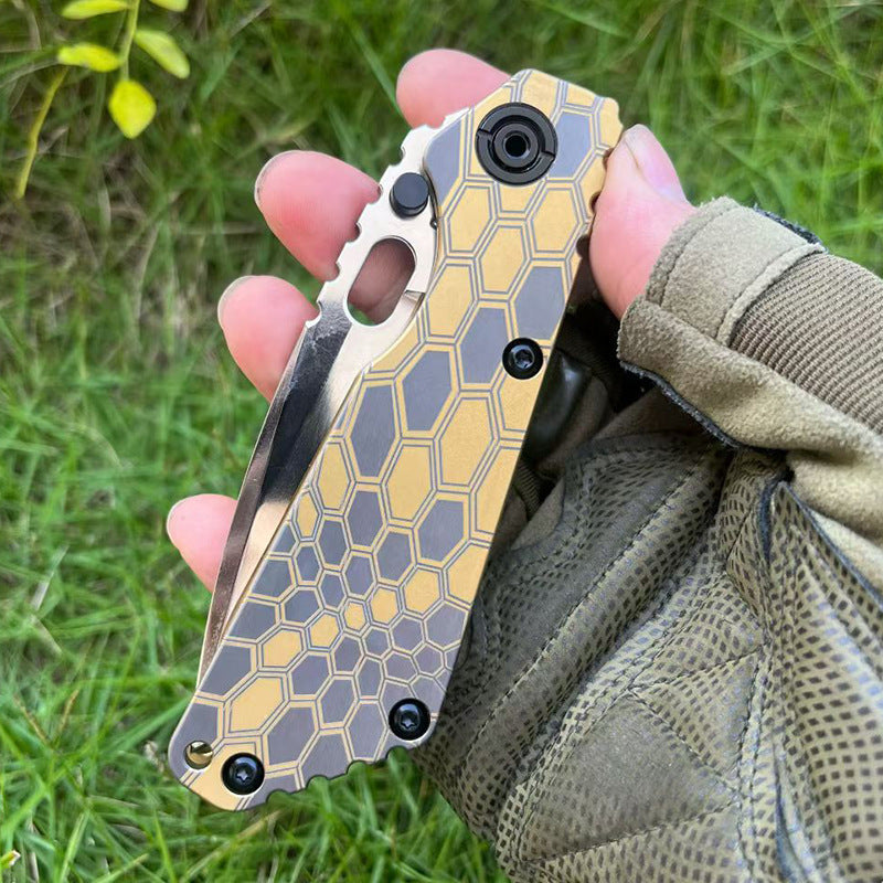 Camping Survival Outdoor EDC Set Fruit Knife Portable Multi Tool for Hiking Emergency Use