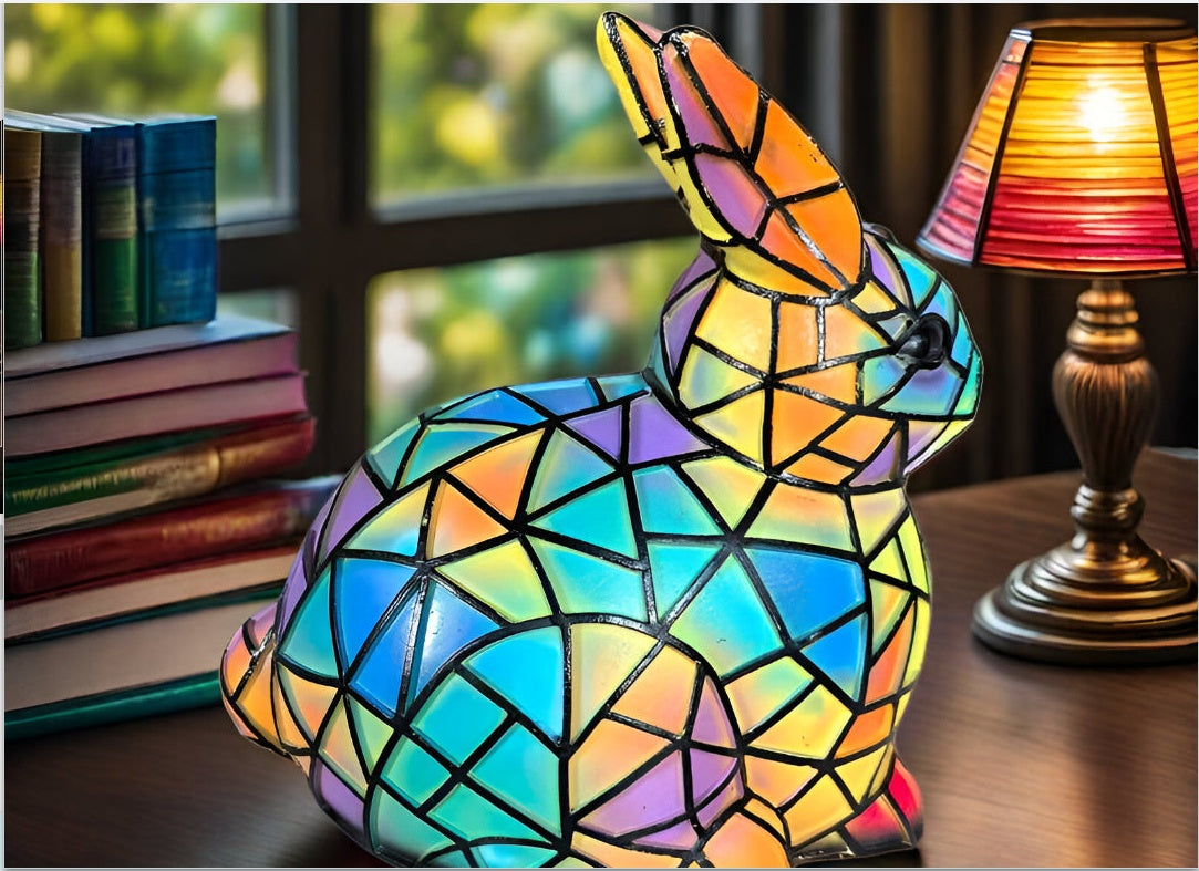 Indoor Resin Decorative Statue Lamp Creative Artistic Table Light for Home Living Room Decor
