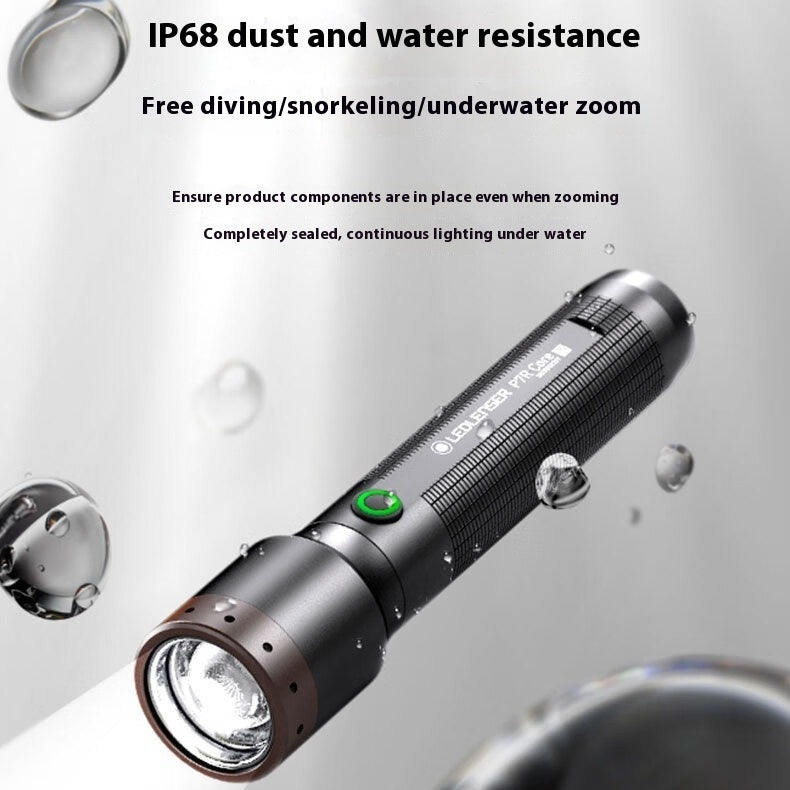 Super Bright Household Outdoor Power Torch High Intensity LED Flashlight for Home and Emergency Use