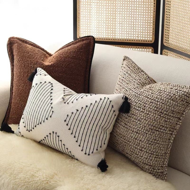 Affordable Luxury Modern Minimalist Sofa Throw Pillows Living Room Decorative Cushion Covers Home Decor