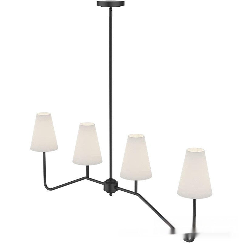 Industrial Retro Multi-Head Chandelier – Living Room Ceiling Light