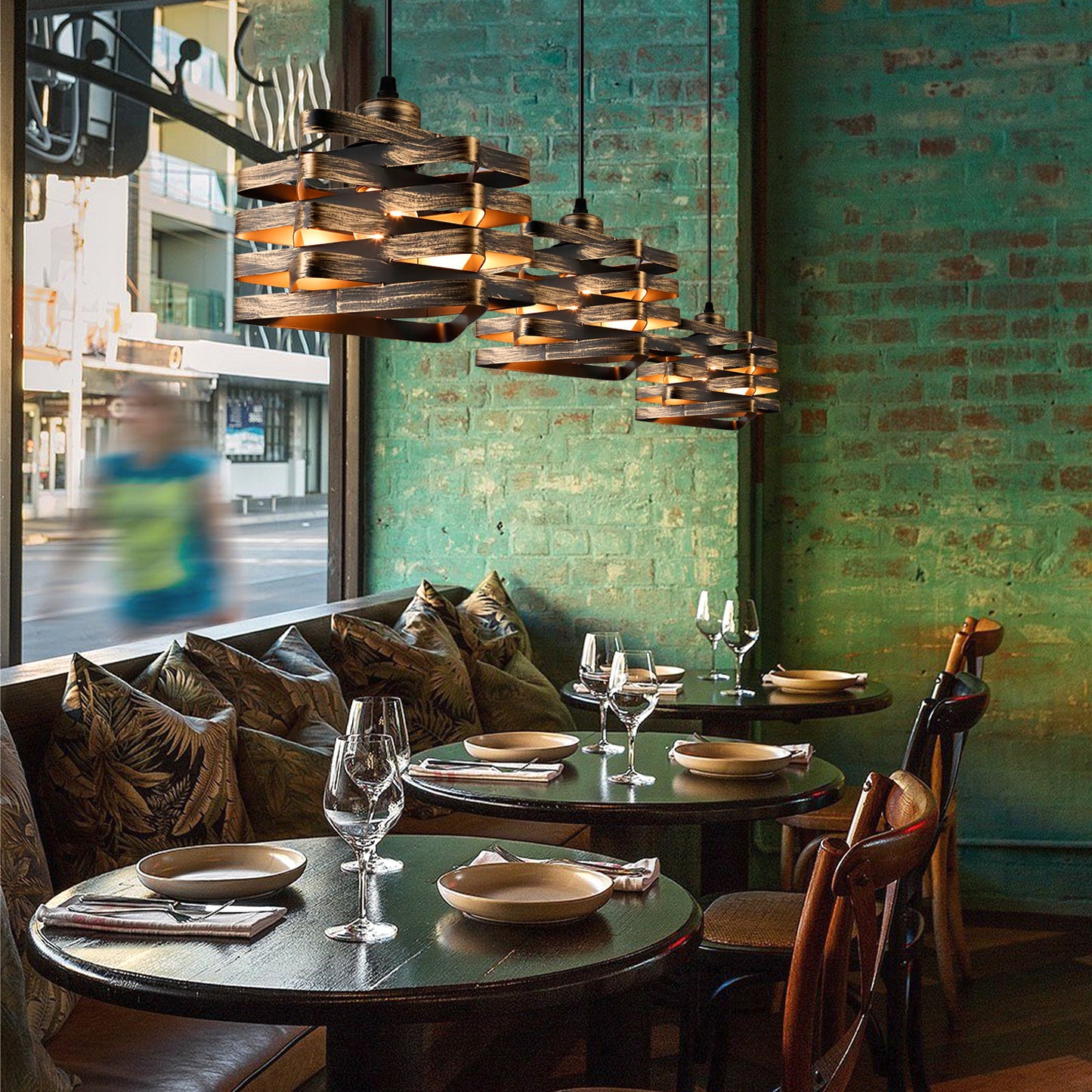 American Vintage Bedside Chandelier – Living Room & Bedroom Ceiling Light
