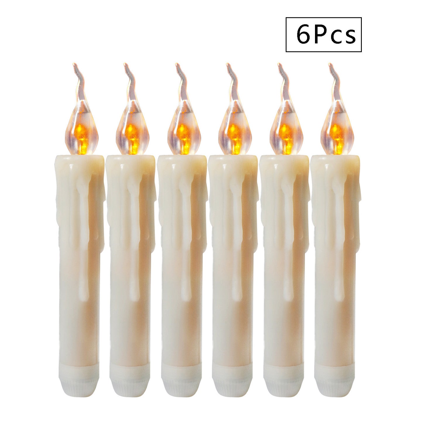 Electronic LED Taper Candle Light – Christmas Church Decorative Flameless Candle
